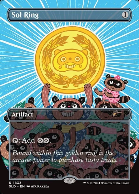 Sol Ring, Magic card SLD 1833 — Secret Lair Drop set