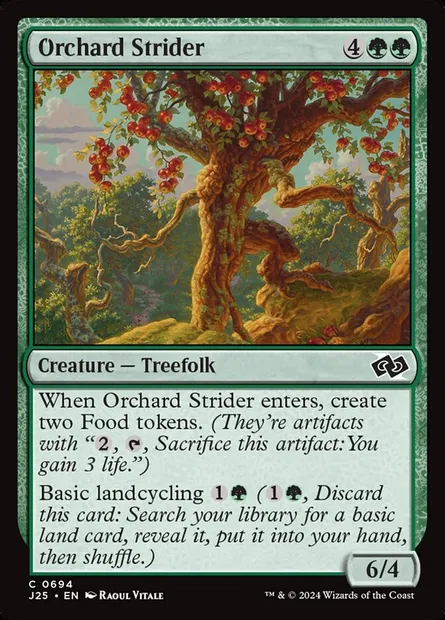 Orchard Strider, Magic card J25 694 — Foundations Jumpstart set