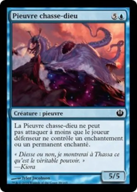 Pieuvre chasse-dieu, carte Magic JOU 39 — extension Incursion dans Nyx