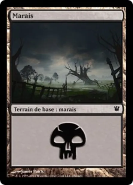 Marais, carte Magic ISD 256 — extension Innistrad
