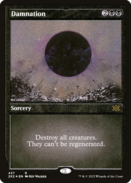 Damnation, Magic card 2X2 437 — Double Masters 2022 set