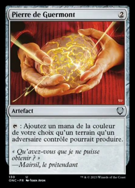 Pierre de Guermont, carte Magic ONC 130 — extension Phyrexia: All Will Be One Commander