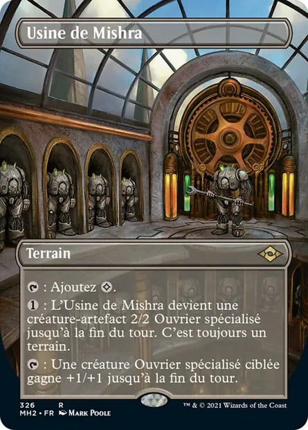 Usine de Mishra, carte Magic MH2 326 — extension Horizons du Modern 2