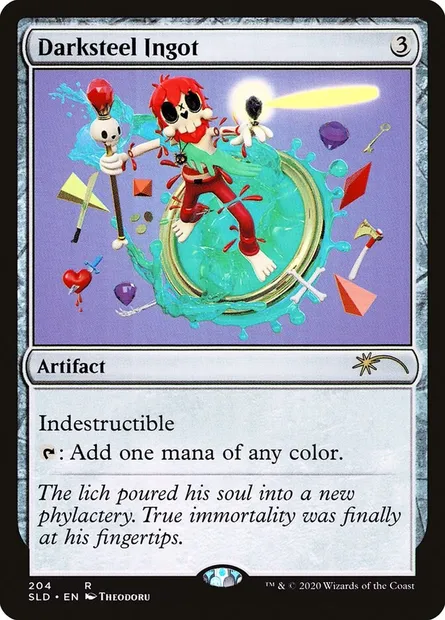 Lingot de sombracier, carte Magic SLD 204 — extension Secret Lair Drop