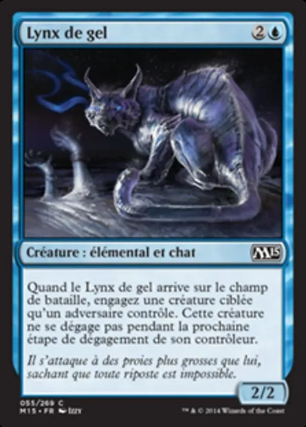 Lynx de gel, carte Magic M15 55 — extension Magic 2015