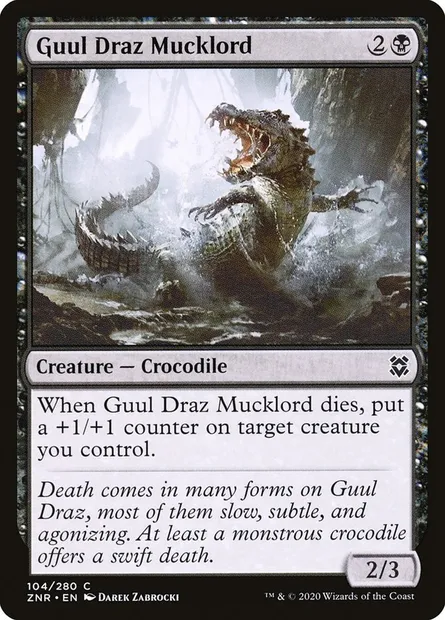 Guul Draz Mucklord, Magic card ZNR 104 — Zendikar Rising set