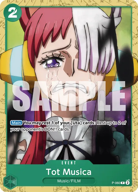 Tot Musica, One Piece card P-060 — Promotion card set