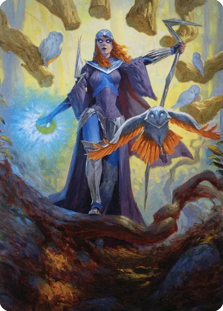 Kasmina, Enigma Sage // Kasmina, Enigma Sage, carte Magic ASTX 29 — extension Strixhaven Art Series