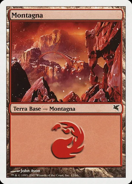 Montagne, carte Magic PSAL K12 — extension Salvat 2005