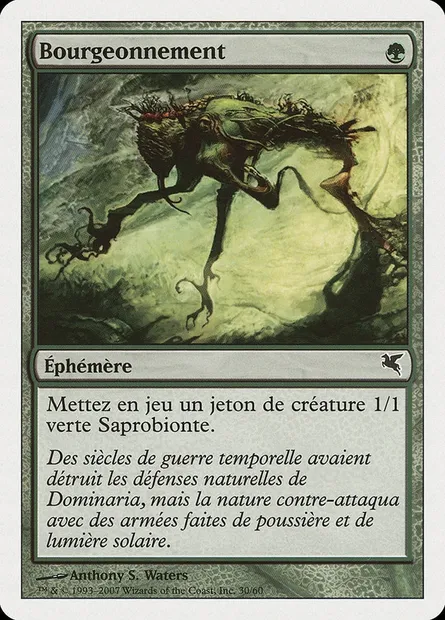 Bourgeonnement, carte Magic PSAL J30 — extension Salvat 2005