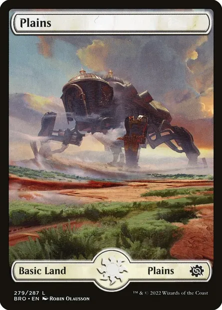 Plains, Magic card BRO 279 — The Brothers' War set