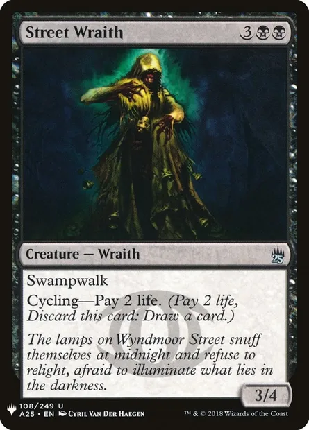 Apparition des rues, carte Magic PLST A25-108 — extension The List
