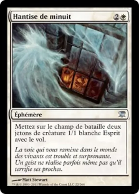 Hantise de minuit, carte Magic ISD 22 — extension Innistrad
