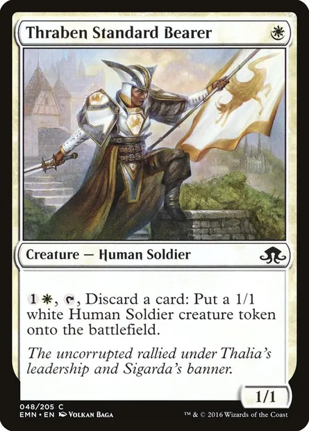 Thraben Standard Bearer, Magic card EMN 48 — Eldritch Moon set