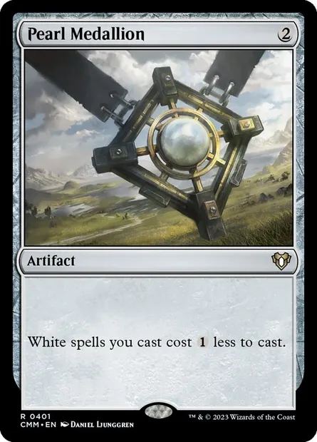 Médaillon de perle, carte Magic CMM 401 — extension Commander Masters