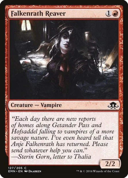 Falkenrath Reaver, Magic card EMN 127 — Eldritch Moon set