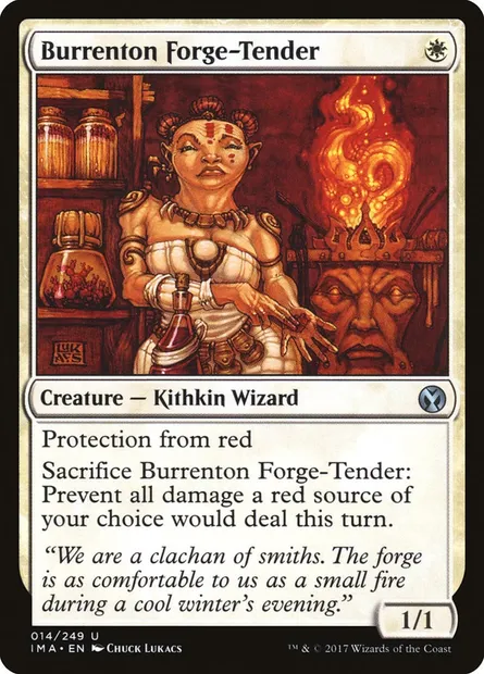 Burrenton Forge-Tender, Magic card IMA 14 — Iconic Masters set