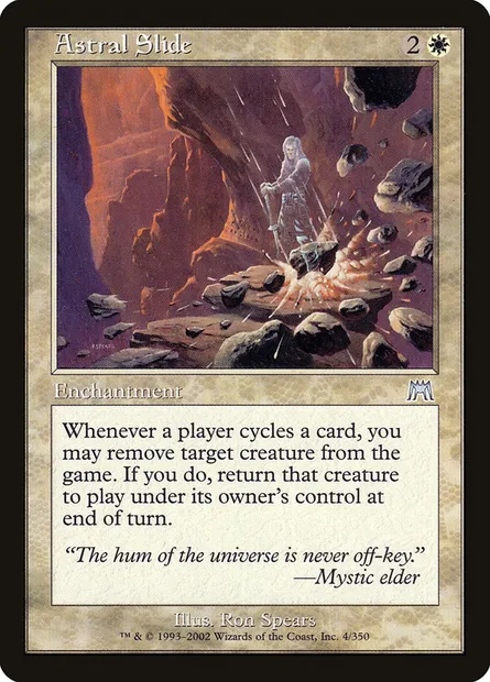 Astral Slide, Magic card ONS 4 — Onslaught set