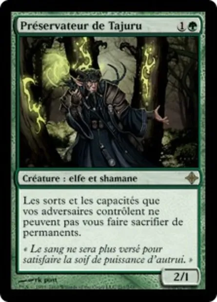 Préservateur de Tajuru, carte Magic ROE 211 — extension L'ascension des Eldrazi