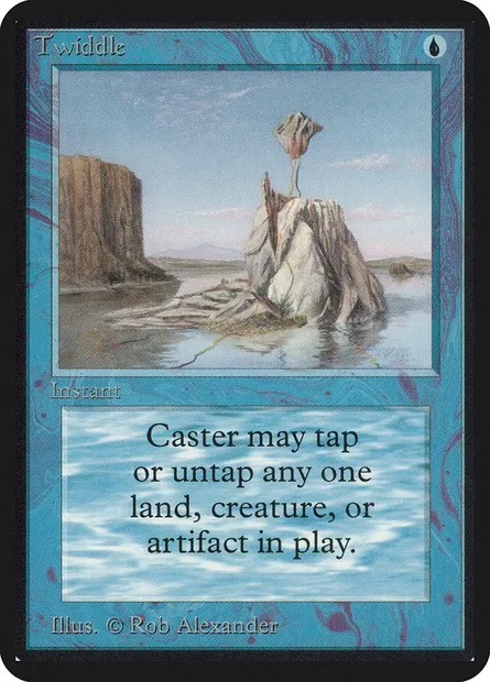 Bascule, carte Magic LEA 85 — extension Limited Edition Alpha