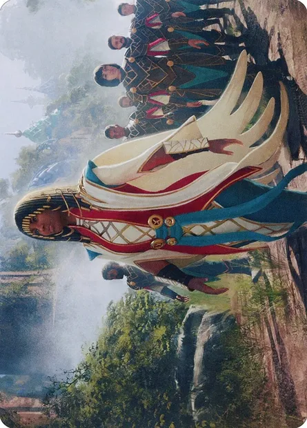Queen Kayla bin-Kroog // Queen Kayla bin-Kroog, carte Magic ABRO 39 — extension The Brothers' War Art Series