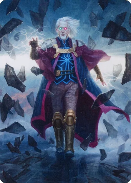 Urza, Planeswalker // Urza, Planeswalker, carte Magic ABRO 42 — extension The Brothers' War Art Series