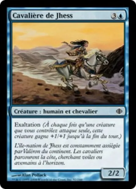 Cavalière de Jhess, carte Magic ALA 52 — extension Les éclats d'Alara