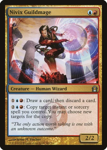 Nivix Guildmage, Magic card RTR 182 — Return to Ravnica set