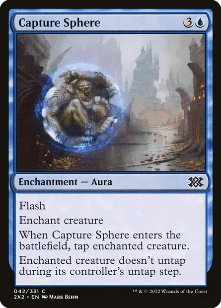 Capture Sphere, Magic card 2X2 42 — Double Masters 2022 set