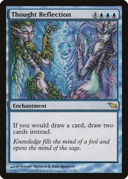 Thought Reflection, Magic card SHM 53 — Shadowmoor set