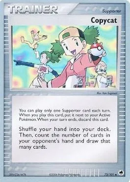 Copycat, Pokémon card WCD07 073 — World Championship Decks 2007 set