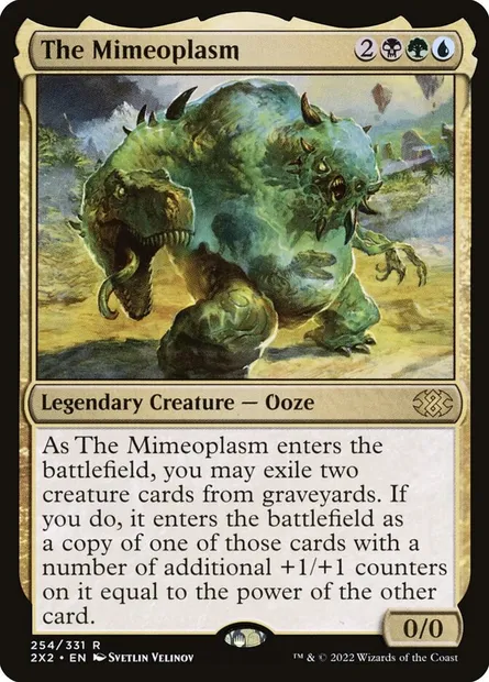 The Mimeoplasm, Magic card 2X2 254 — Double Masters 2022 set