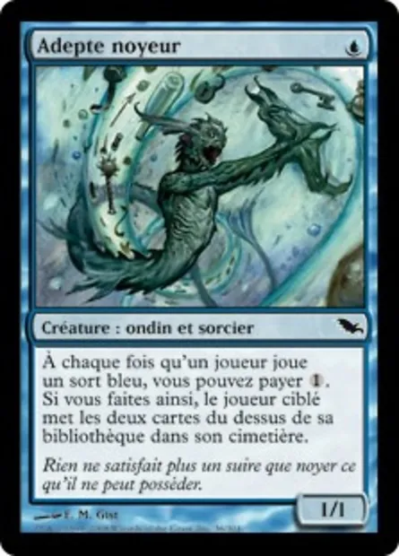 Adepte noyeur, carte Magic SHM 36 — extension Sombrelande