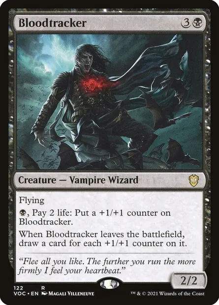 Bloodtracker, Magic card VOC 122 — Crimson Vow Commander set