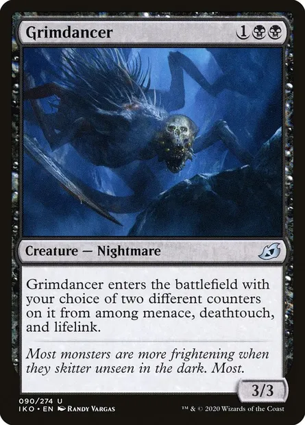 Grimdancer, Magic card IKO 90 — Ikoria: Lair of Behemoths set