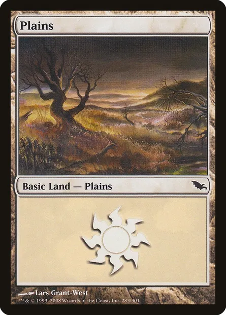 Plains, Magic card SHM 283 — Shadowmoor set