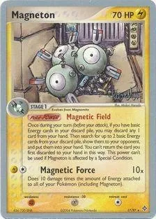 Magnéton, carte Pokémon WCD04 017 — extension World Championship Decks 2004
