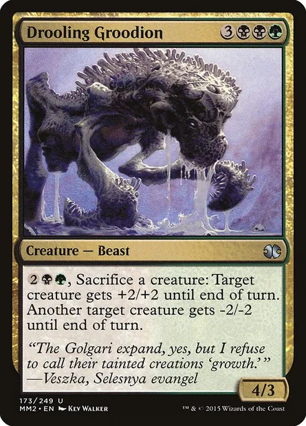 Drooling Groodion, Magic card MM2 173 — Modern Masters 2015 set
