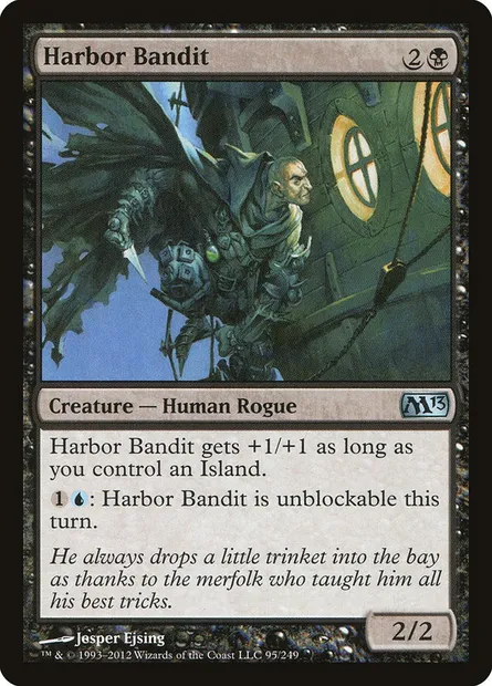 Harbor Bandit, Magic card M13 95 — Magic 2013 set