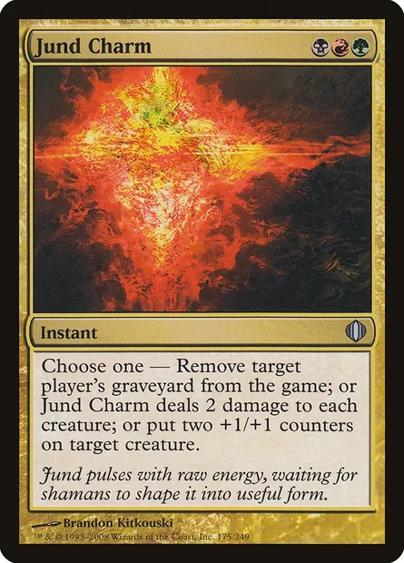 Jund Charm, Magic card ALA 175 — Shards of Alara set