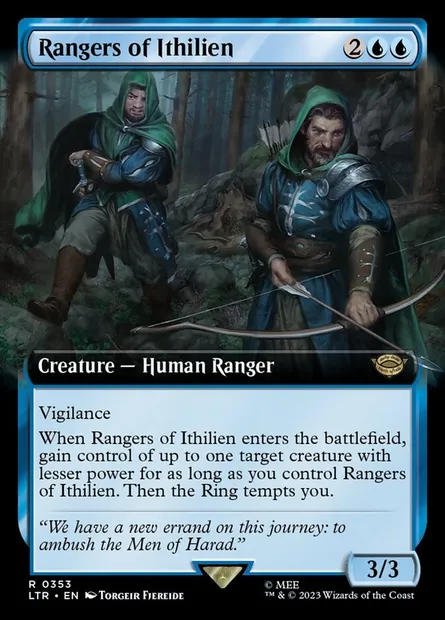 Rangers of Ithilien, Magic card LTR 353 — The Lord of the Rings: Tales of Middle-earth set