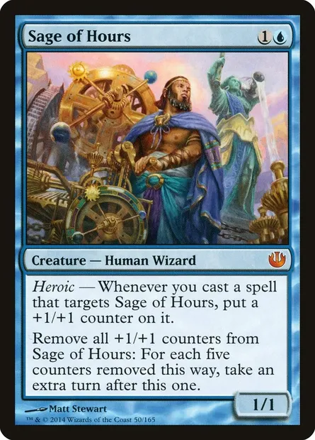 Sage of Hours, Magic card JOU 50 — Journey into Nyx set