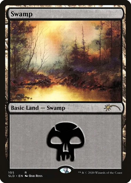 Marais, carte Magic SLD 105 — extension Secret Lair Drop