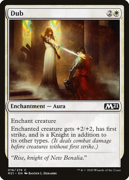Dub, Magic card M21 16 — Core Set 2021 set