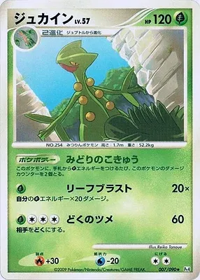 Sceptile, Pokémon card Pt4 007 — Advent of Arceus set