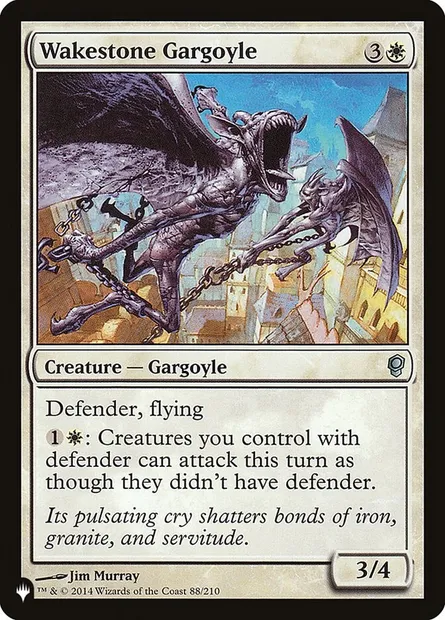 Wakestone Gargoyle, Magic card PLST CNS-88 — The List set