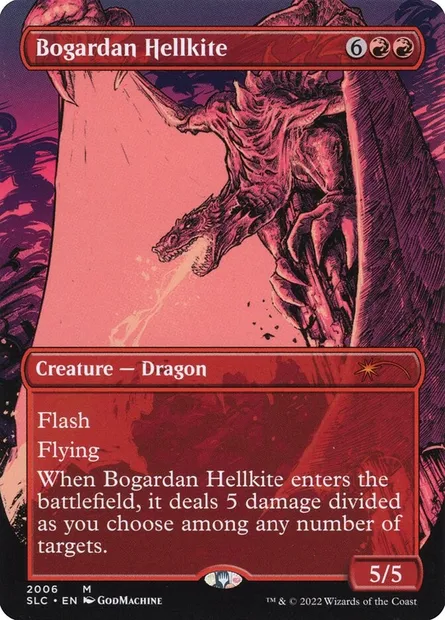Bogardan Hellkite, Magic card SLC 2006 — Secret Lair Countdown set