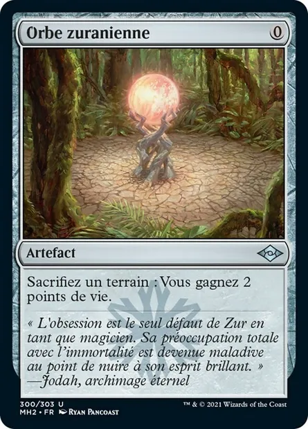 Orbe zuranienne, carte Magic MH2 300 — extension Horizons du Modern 2