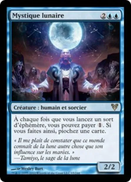 Mystique lunaire, carte Magic AVR 65 — extension Avacyn ressuscitée