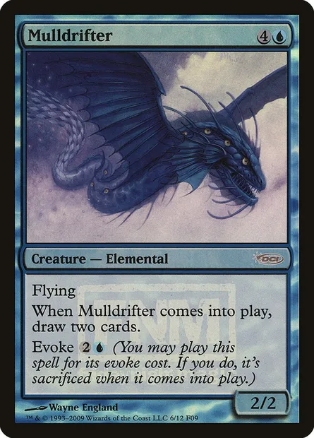 Mulldrifter, Magic card F09 6 — Friday Night Magic 2009 set